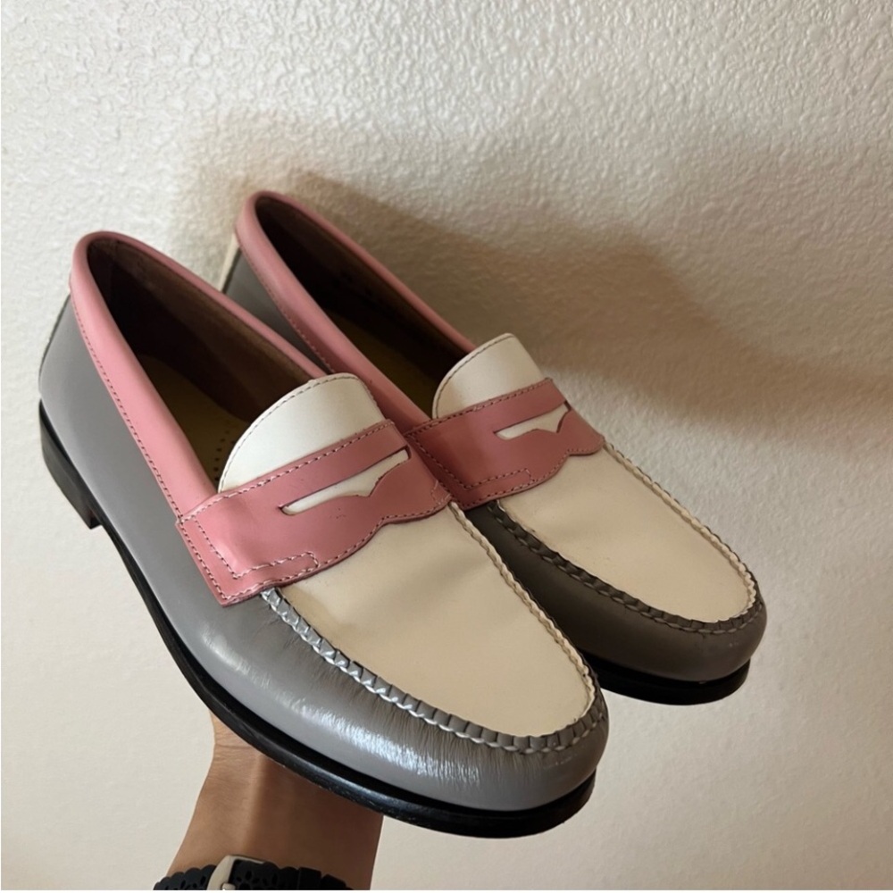 WEEJUNS by GH Bass Bessie Oxford handcrafted leather shoe 9.5